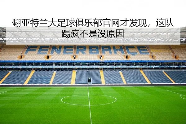 翻亚特兰大足球俱乐部官网才发现，这队踢疯不是没原因